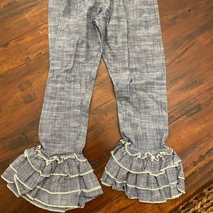 Cherry Plum Benny’s size 5 denim/chambray